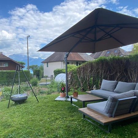 Appartement Au Calme Avec Vue Sur Les Montagnes. Sévrier Eksteriør billede