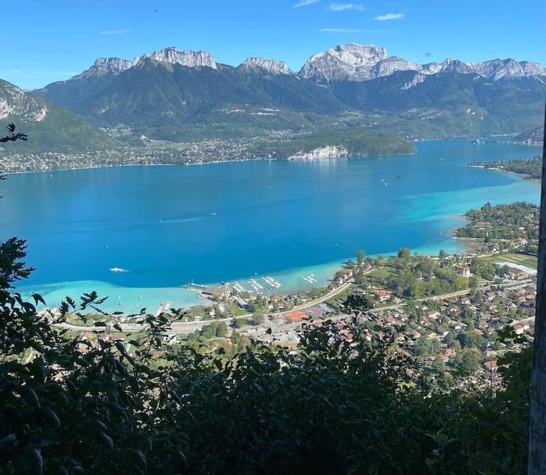 Appartement Au Calme Avec Vue Sur Les Montagnes. Sévrier Eksteriør billede