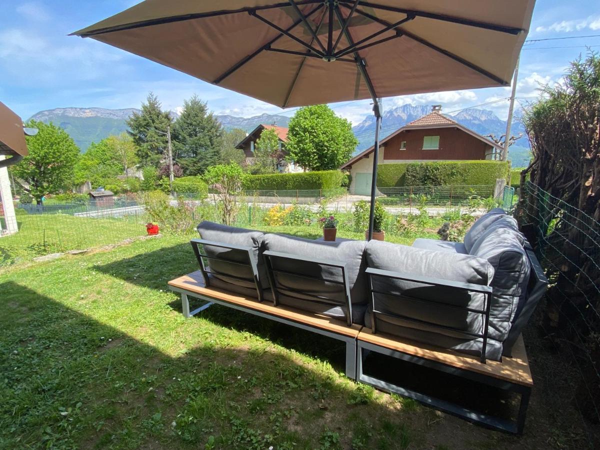 Appartement Au Calme Avec Vue Sur Les Montagnes. Sévrier Eksteriør billede