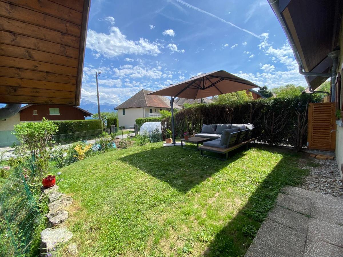 Appartement Au Calme Avec Vue Sur Les Montagnes. Sévrier Eksteriør billede